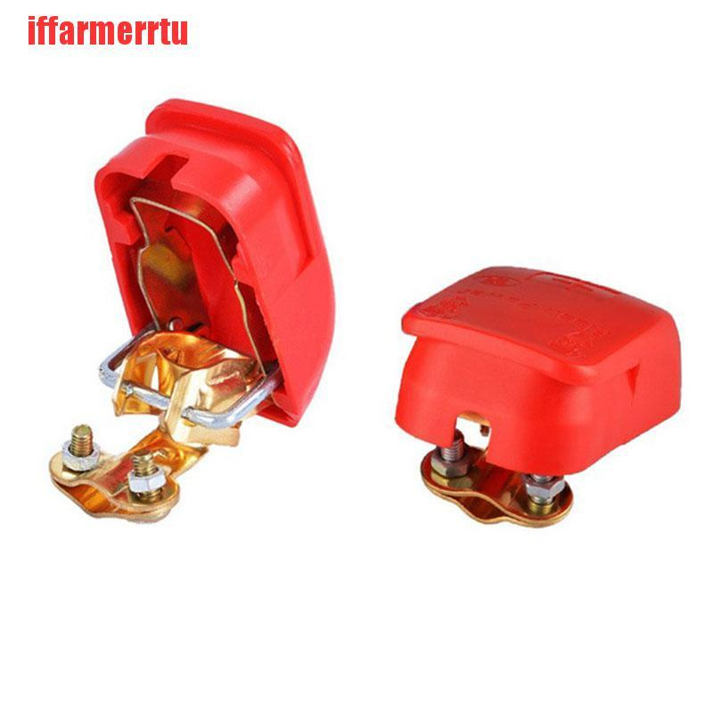 {iffarmerrtu}2Pcs 12V Car Quick Release Battery Disconnect Terminals Clamps Connectors Part HZQ