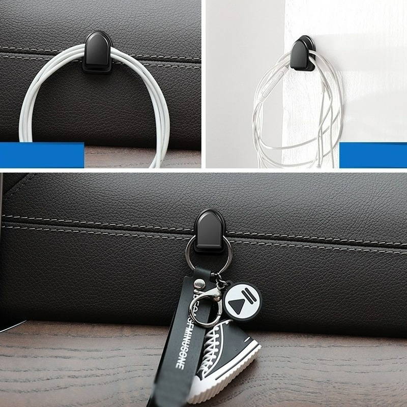 Móc Treo Mini Gắn Lưng Ghế Xe Hơi Đa Năng Tiện Dụng