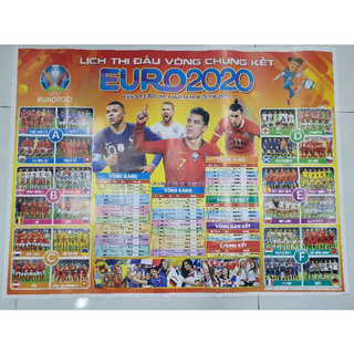 Lịch bóng đá euro 2021