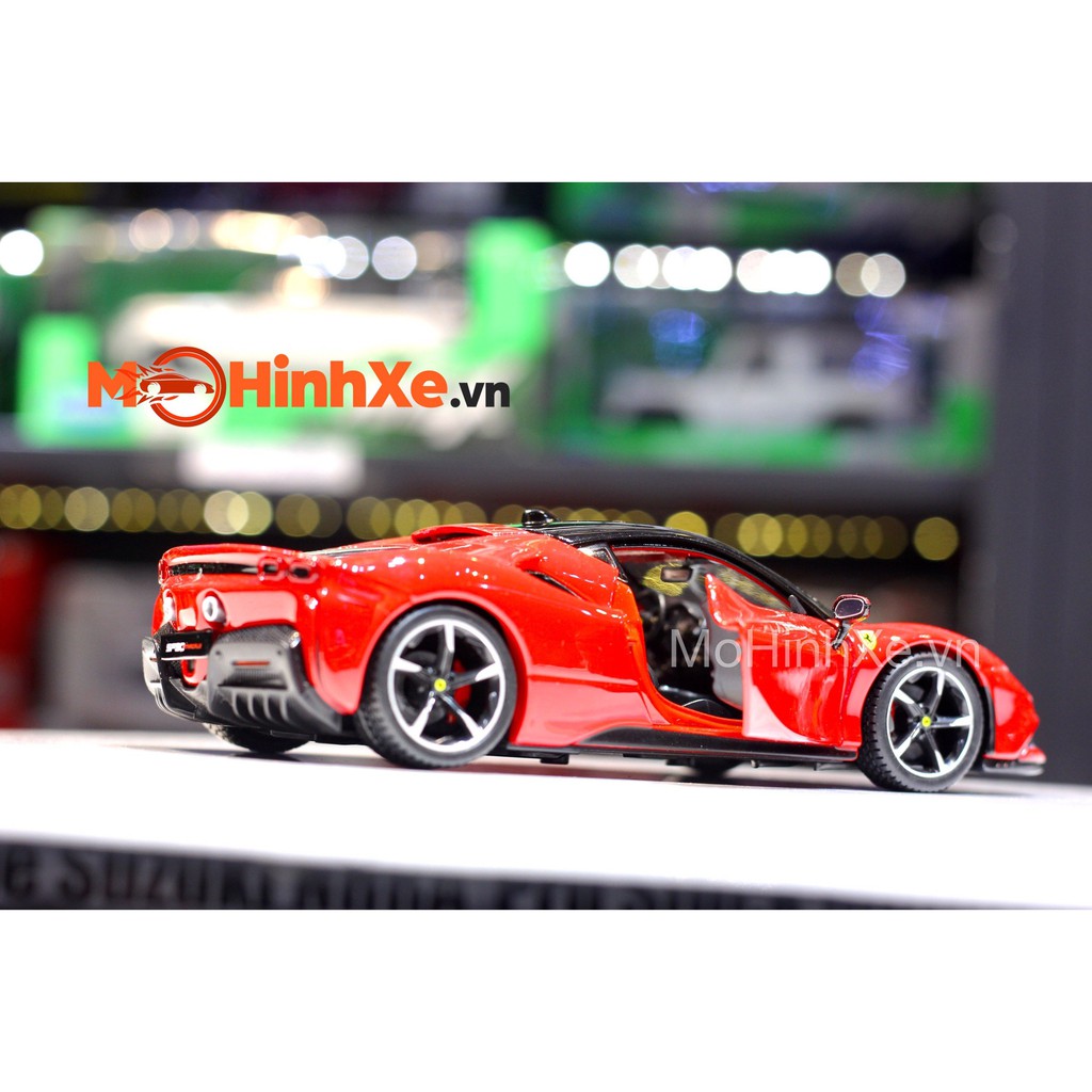 MÔ HÌNH XE FERRARI SF90 1:24 BBURAGO