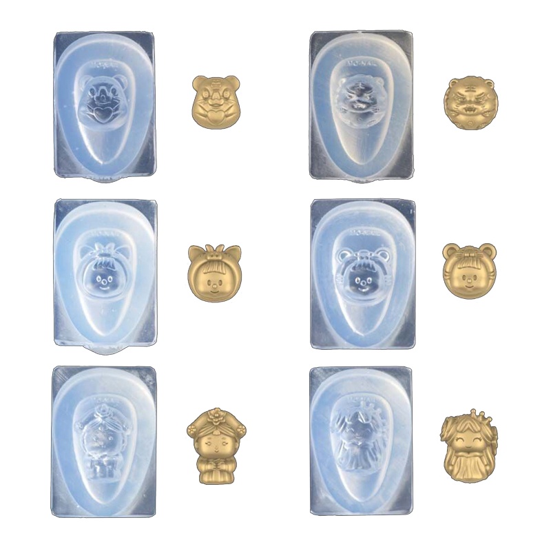 Khuôn Silicone Tạo Hình Trang Trí Móng Tay 3D DIY