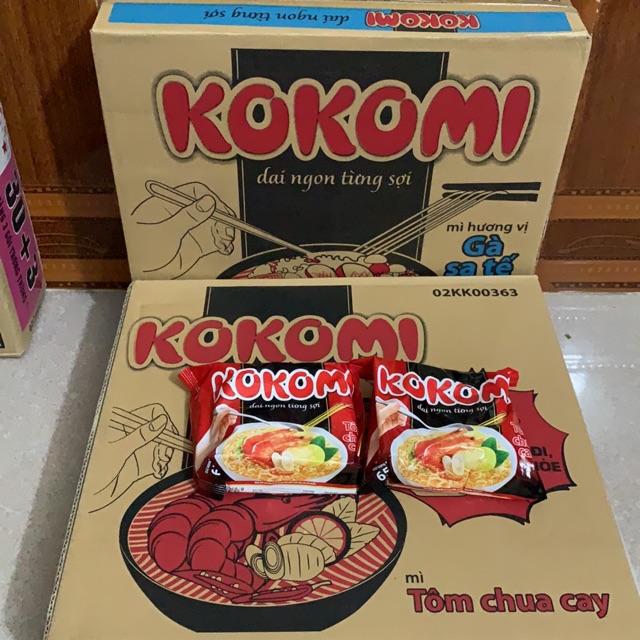 Combo 10 gói Mì tôm Kokomi 65g