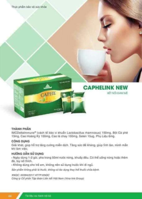 CapheLink New - Cafe dinh dưỡng cho sức khỏe