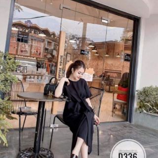 ĐẦM SUÔNG CỘT EO BIGSIZE D336