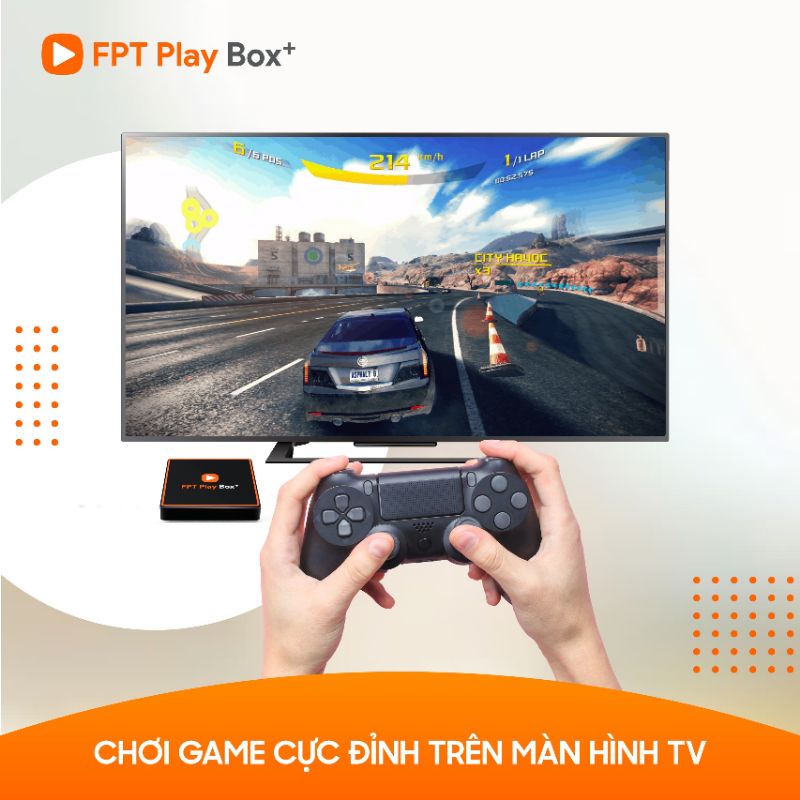 FPT Play Box 2021 ( mã S500 ) Box Tivi Thế Hệ Mới - Biến TV thường thành Smart TV - Sử dụng wifi các nhà mạng