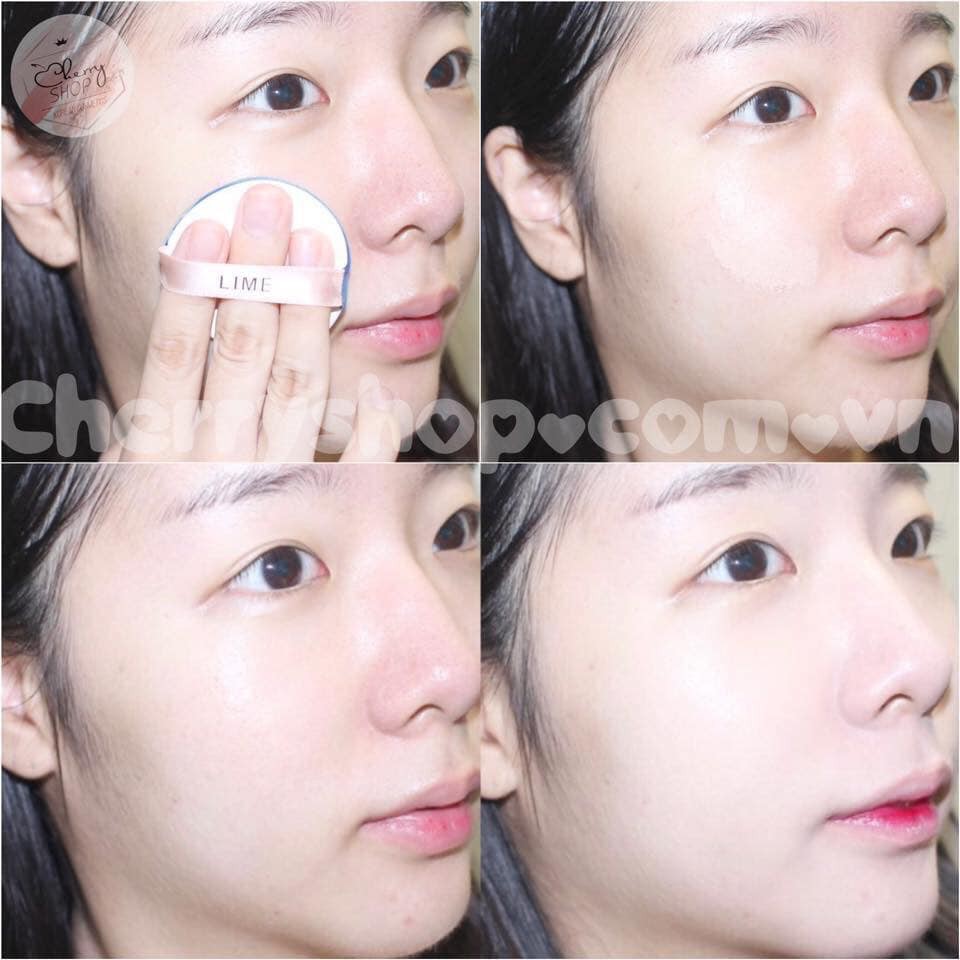 PHẤN NƯỚC CUSHION LIME REAL COVER PINK SPF 50+/PA+++ | BigBuy360 - bigbuy360.vn
