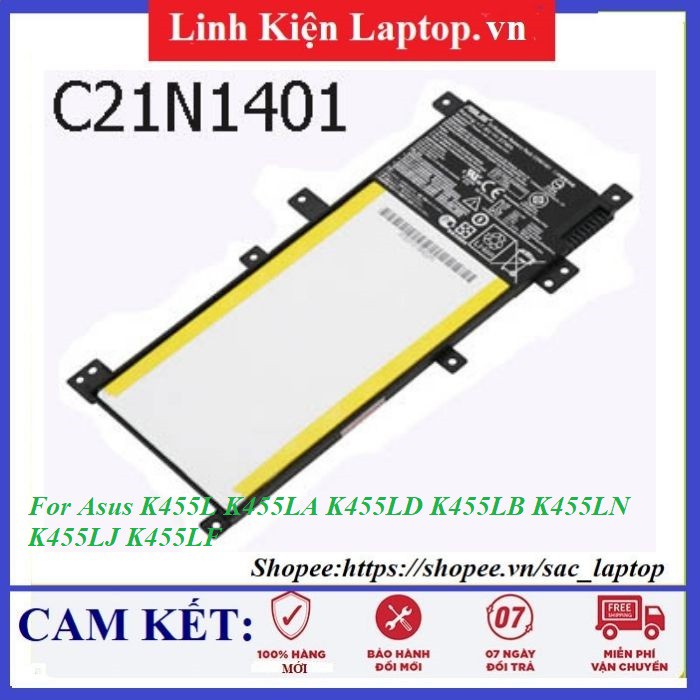 ⚡️Pin laptop Asus K455L K455LA K455LD K455LB K455LN K455LJ K455LF