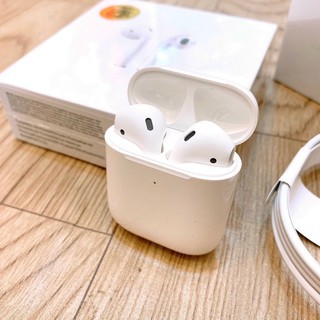 Tai Nghe Bluetooth AirPods 2 Hổ Vằn 1562M Định Vị Đổi Tên sạc không dây pin 4-5 tiếng