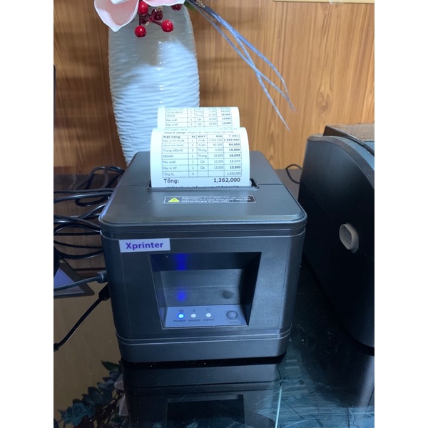 Máy in hoá đơn K80 Xprinter H200U/Q80C/T80A 2023 dao tự cắt