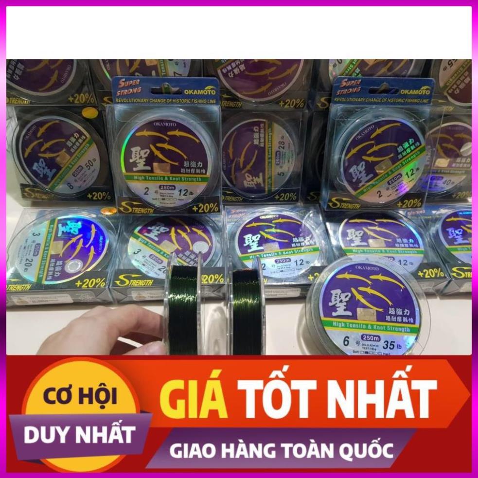 [Xả Kho 3 Ngày] Cước 4 Con Cá Cơm 250m