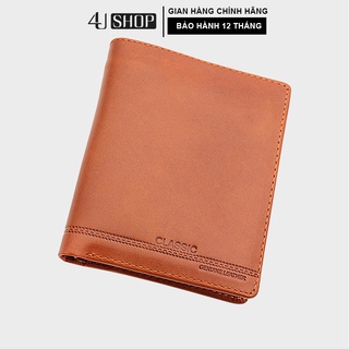 Ví Đứng Da Bò 4U Classic Thời Trang FB182