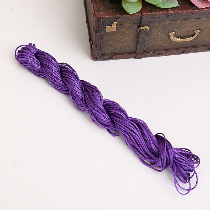 ⚠️ QUÁ RẺ ⚠️ Bó 5 -15 mét dây đan vòng handmade 0,8mm - Dây loại 1 dày dày đẹp TH138