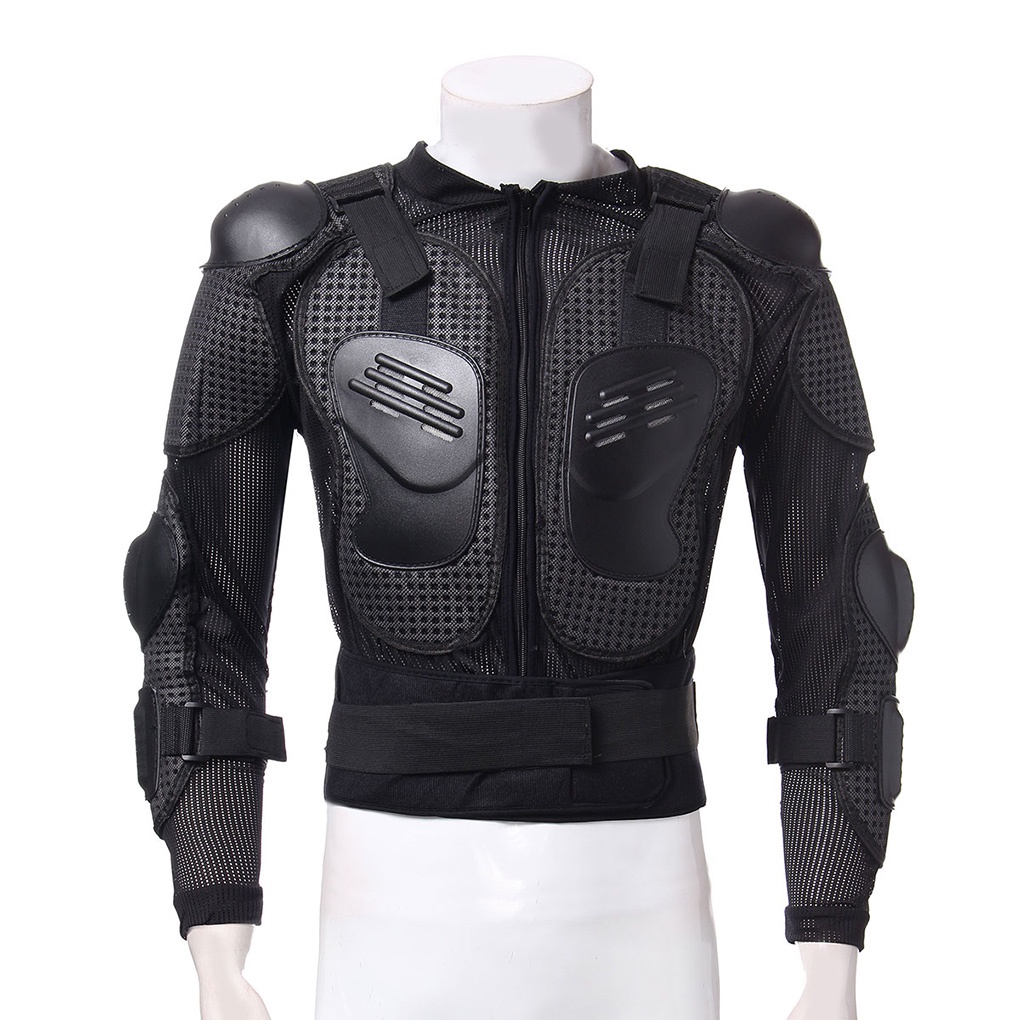 [Coco]Men Full Body Motorcycle Jacket Armor Motocross Racing Protective Gear Motorbike Chest Elbow Back Shoulder