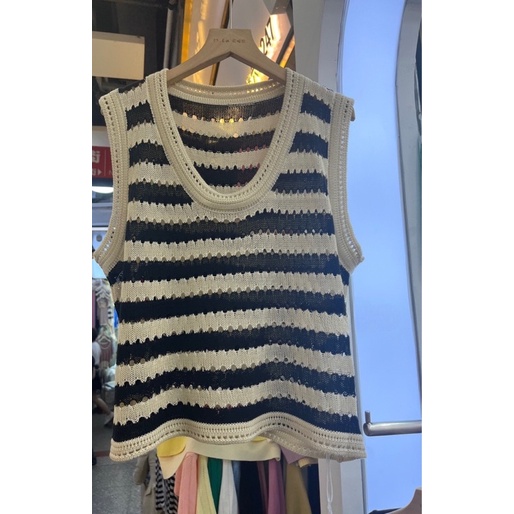 Áo ba lỗ sát nách mongtoghi kẻ hot hit hàng QC