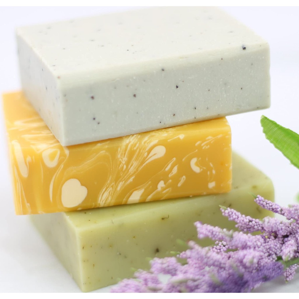 Phôi xà phòng glycerin 3 loại bơ: bơ xoài, bơ shea, bơ ca cao châu Âu làm xà phòng handmade