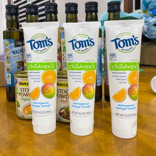 KEM ĐÁNH RĂNG CÓ FLOUR CHO BÉ CỦA TOM’s of maine Mỹ