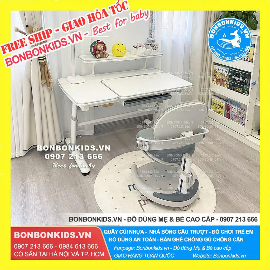 Bộ Bàn Ghế Học Sinh Thông Minh Chống Gù Chống Cận D9 Pro Royal - Ghế chống gù C02