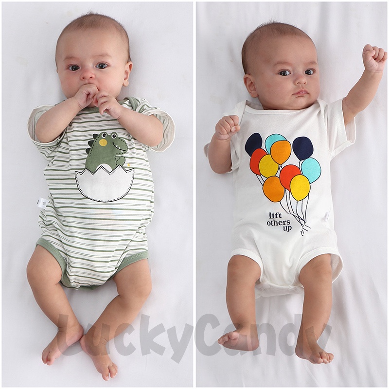 Bộ body đùi đồ liền thân cho bé bodysuit Hè Sơ Sinh vải 100% cotton mềm mịn mẫu quần áo sơ sinh cho bé từ 5 -13kg