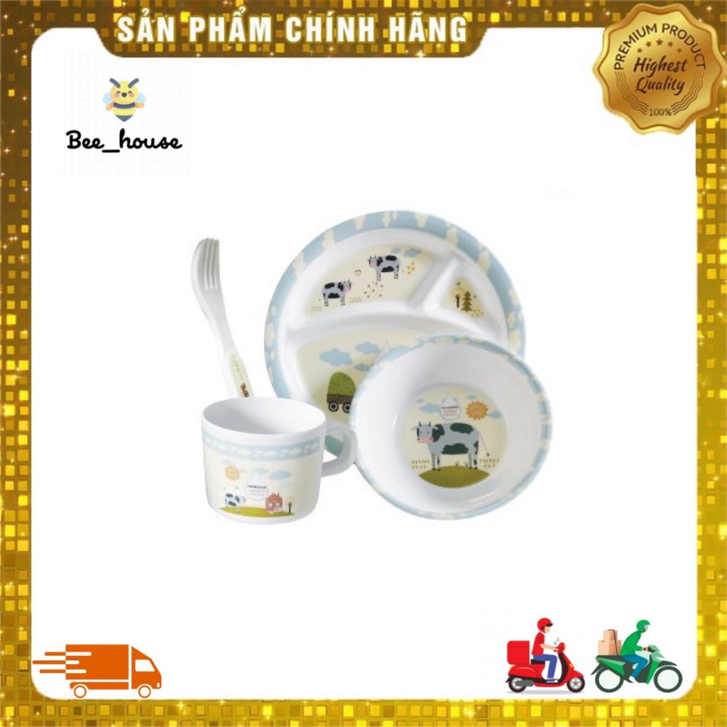 Set Bát Ăn Dặm Cao Cấp Kèm Cốc Và Thìa Blackmores an toàn tuyệt đối giúp bé ăn dặm dễ dàng  - 𝐁𝐞𝐞 𝐡𝐨𝐮𝐬𝐞
