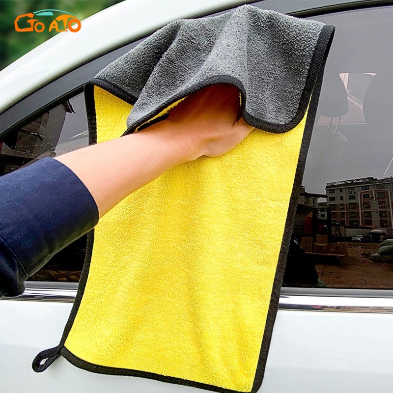 GTIOATO Khăn Lau Xe Mềm ThấM HúT Khăn Lau Xe Ô Tô Lông Cừu San Hô Khăn Rửa Xe KhăN Lau Xe Ô Tô ChuyêN DụNg KhăN Lau Oto ChuyêN DụNg