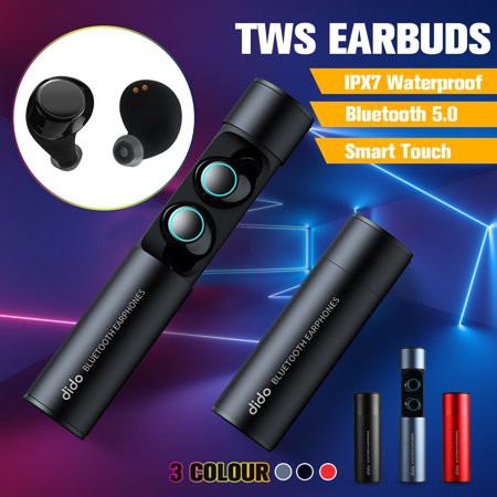 Tai Nghe Bluetooth Không Dây True Wireless Sanag J1 Chống nước IPX7- Cảm ứng chạm cao cấp Kèm hộp sạc -dc3710