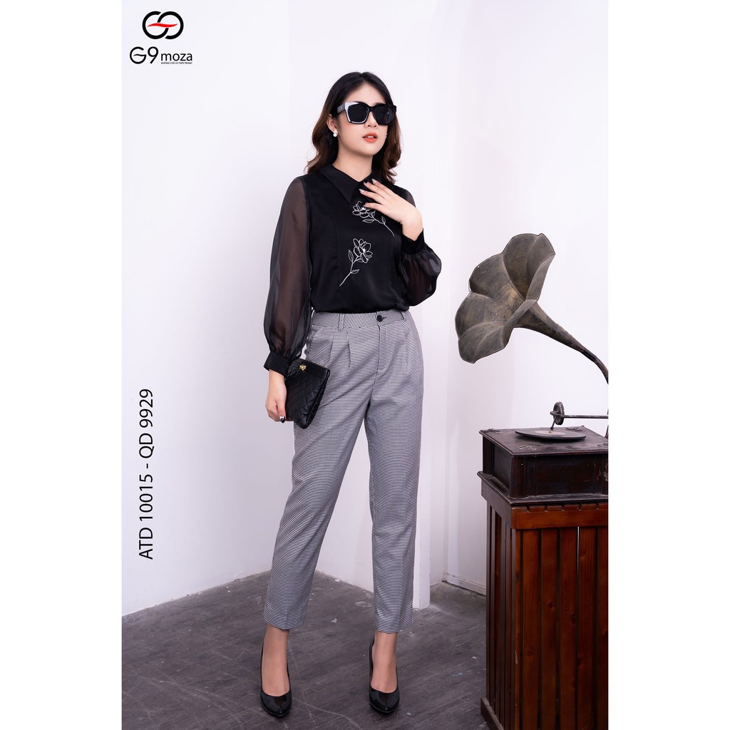 Quần dài 9929 G9moza chất Thô Hàn kẻ tạo phong cách: Công sở, dạo phố, du lịch Trẻ trung ngọt ngào nữ tính