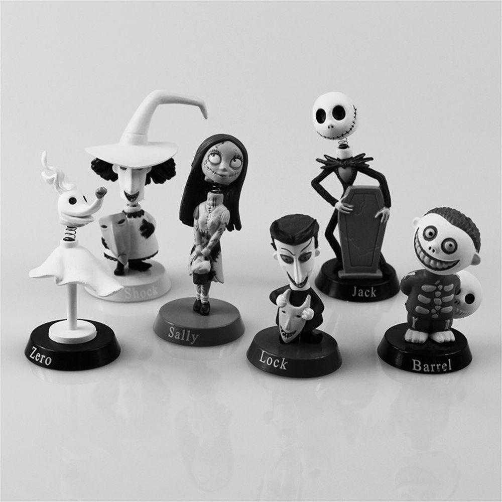 Mô Hình Nhân Vật Jack Skellington Trang Trí Bảng Điều Khiển Xe Hơi