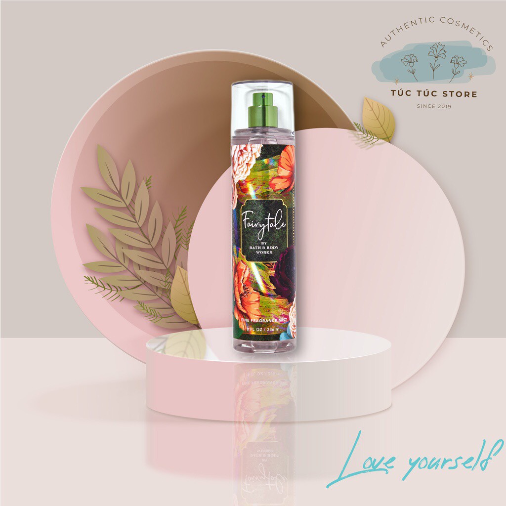 Xịt thơm toàn thân body mist Bath & Body Works mùi Fairytale 236ml