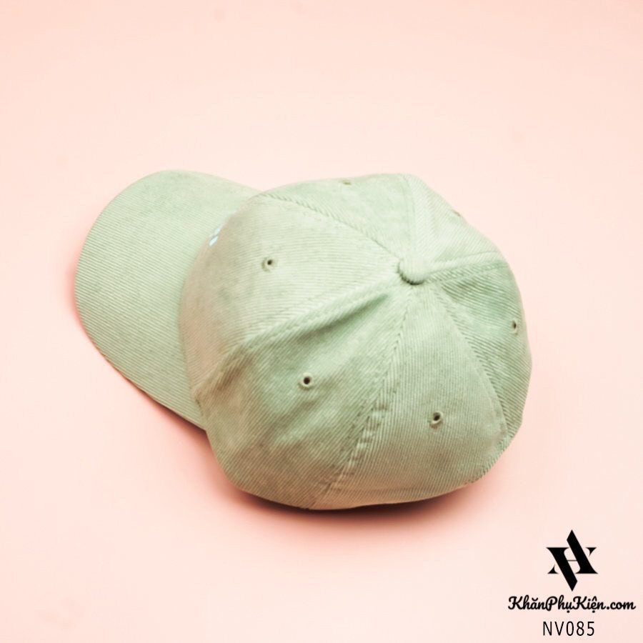 Mũ lưỡi trai thời trang nam nữ, nón kết chất liệu nhung gân thêu chữ YES YOU CAN M115