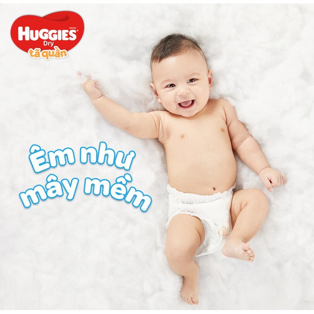 Tã Quần Huggies Dry Pants Jumbo M42/L38/XL34/XXL30