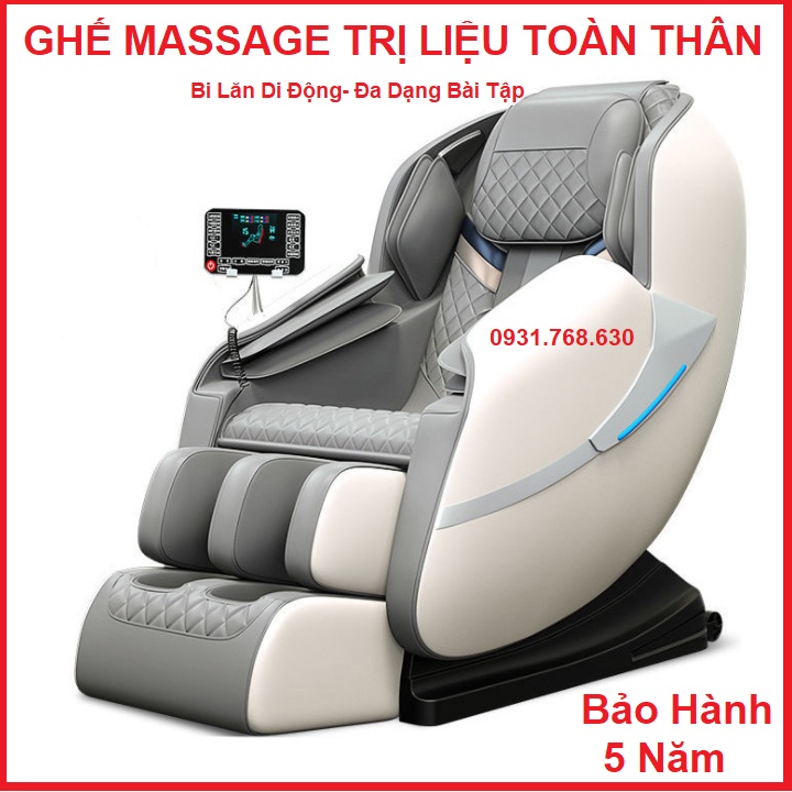 Ghế Massage Thư Giãn Toàn Thân Trục SL Cao Cấp - Ghế Massage Toàn Thân Nhật Bản, Con Lăn Di Động, Máy Matxa Toàn Thân