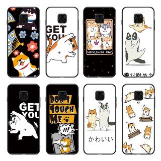 Ốp điện thoại TPU mềm in hoạt hình cặp đôi mèo đáng yêu cho Xiaomi Redmi 10X 4G/Redmi 10X Pro 5G/Note 9S Pro Max