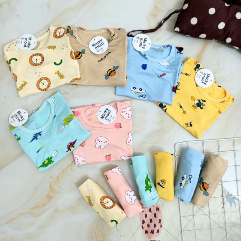 combo 3bộ thu dong cho bé size tu 7kg den 17kg