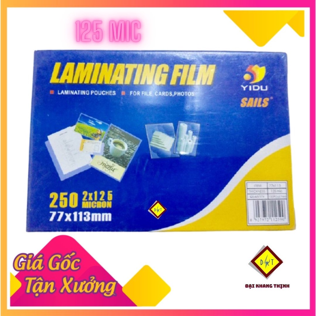 Màng ép nhựa Plastic A4 55mic 80mic 100mic 125mic CAM KẾT CHẤT LƯỢNG
