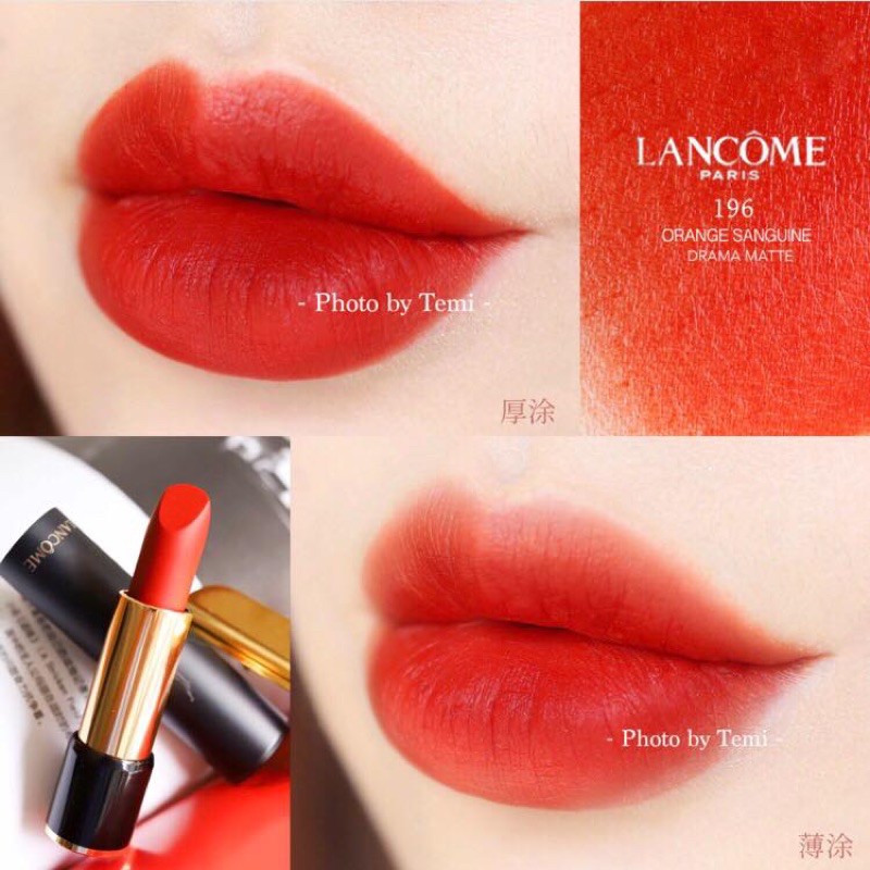 Son lì Lancome Drama Matte 134 - 196