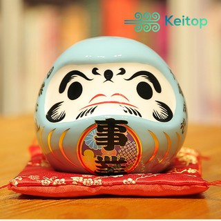 Daruma May Mắn, Buôn Bán Đắt Hàng, Giàu Có Thịnh Vượng 11CM KEITOP MANEKI-026