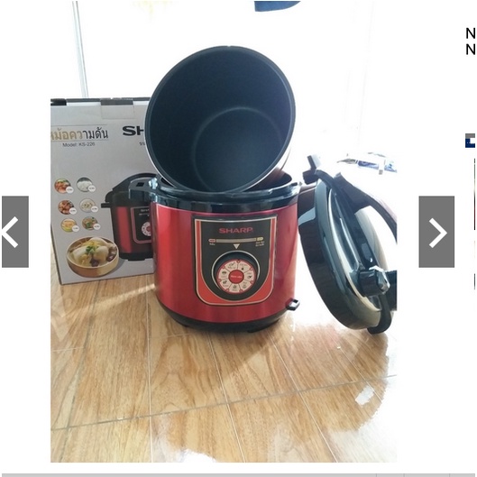 Nồi áp suất điện Đa Năng SHarp Dung tích 6L.KS 226  Nắp rời. Chính hãng Sharp Thái Lan, Bảo hành 12 tháng, An toàn