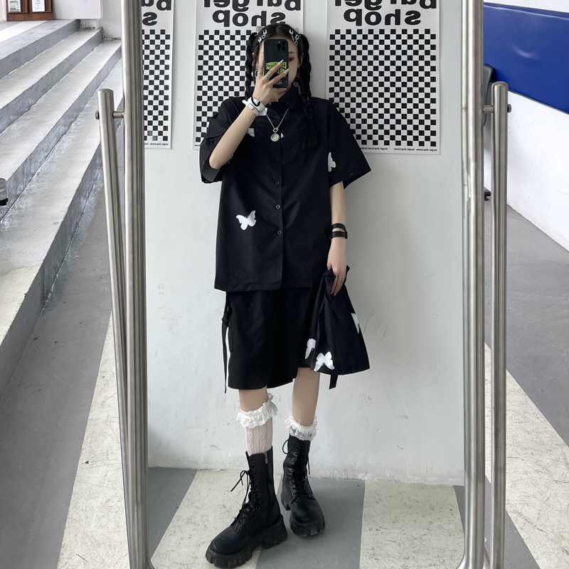 SUXI Áo Sơ Mi Tay Dài Dáng Rộng Thời Trang Mùa Hè Cho Nữ