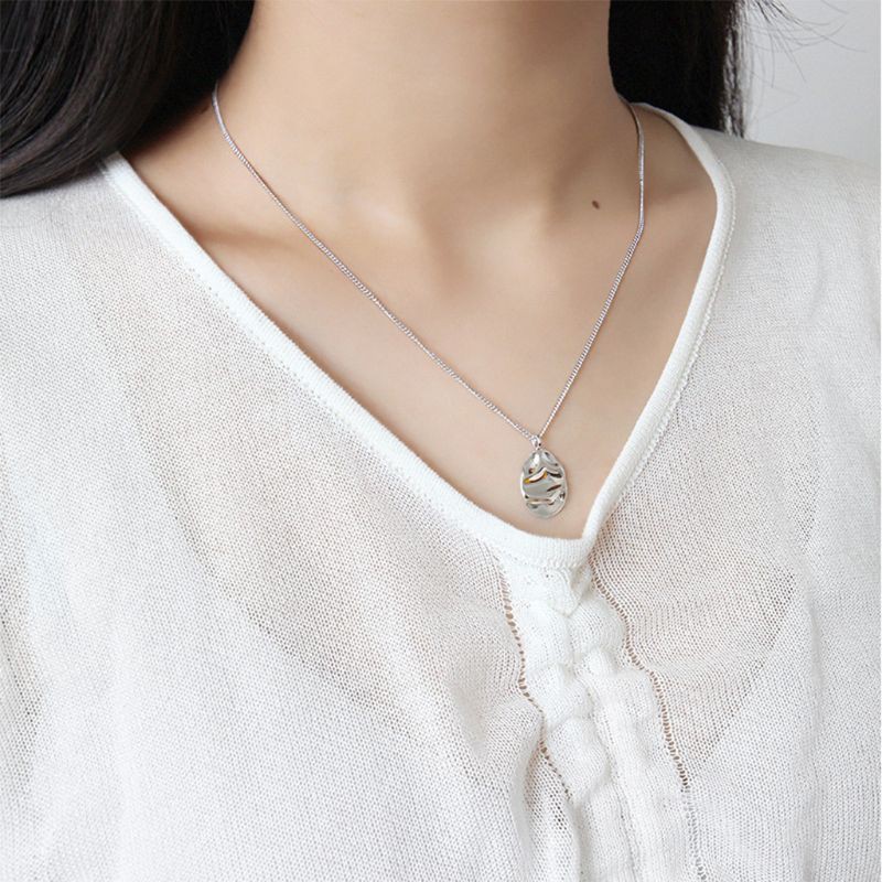 vòng cổ Choker Mạ Bạc 925 Thời Trang Dành Cho Nữ