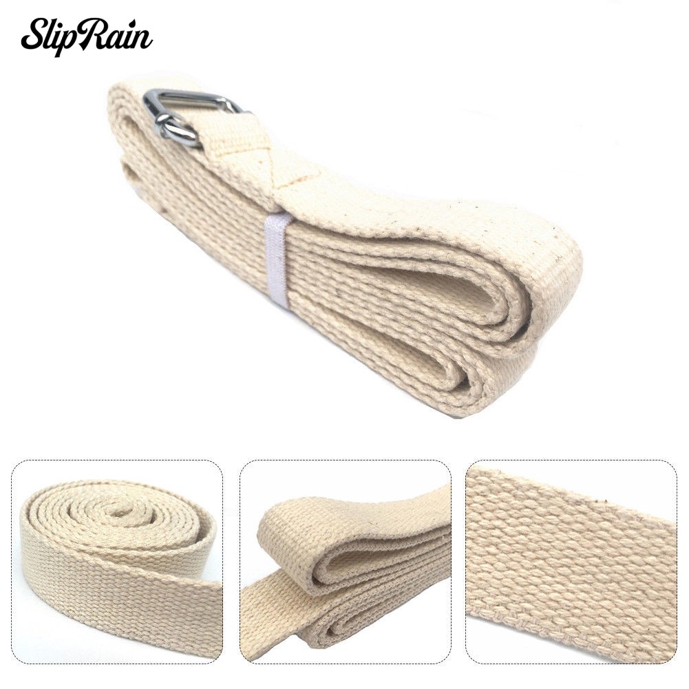 (Hàng Mới Về) Dây Đai Cotton Hỗ Trợ Tập Thể Dục Tại Nhà