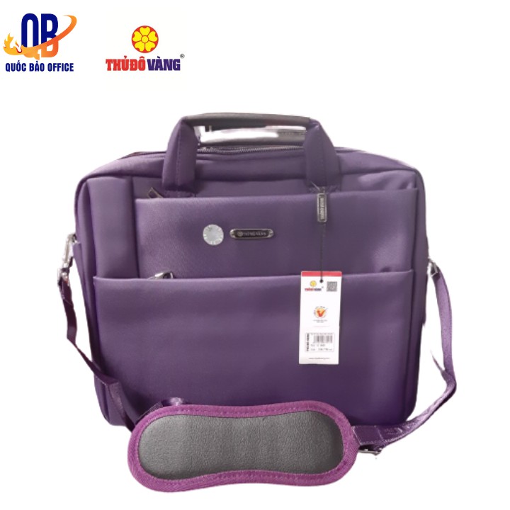 Cặp laptop - Túi đựng laptop Thủ Đô Vàng C041/C141 (40*30*8.5 cm) - màu Đen/ Đỏ/ Nâu/ Tím - 1 chiếc | BigBuy360 - bigbuy360.vn