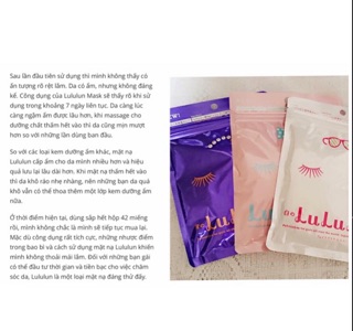 Mặt nạ LuLuLun - bịch 7 miếng