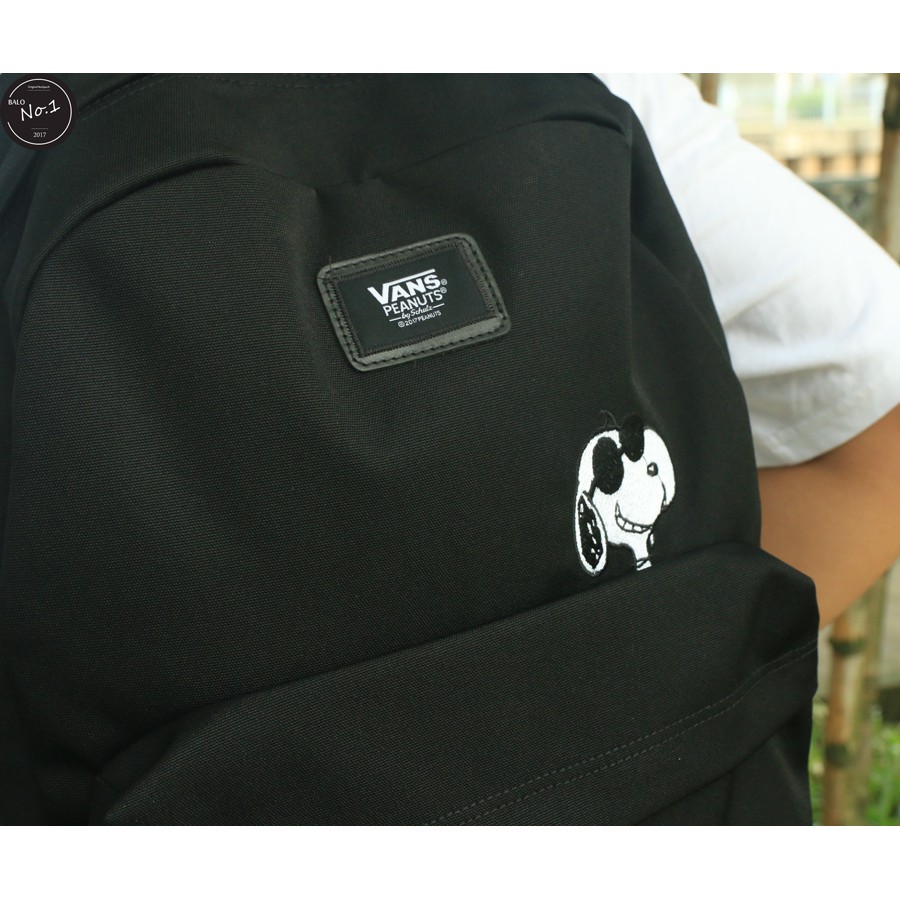 Balo Đi Học Van.s Snoopy Black