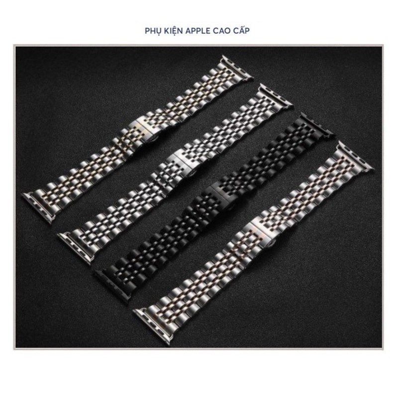 Dây đeo phiên bản thép mắt ROLEX cho apple watch đồng hồ thông minh size 38/40mm