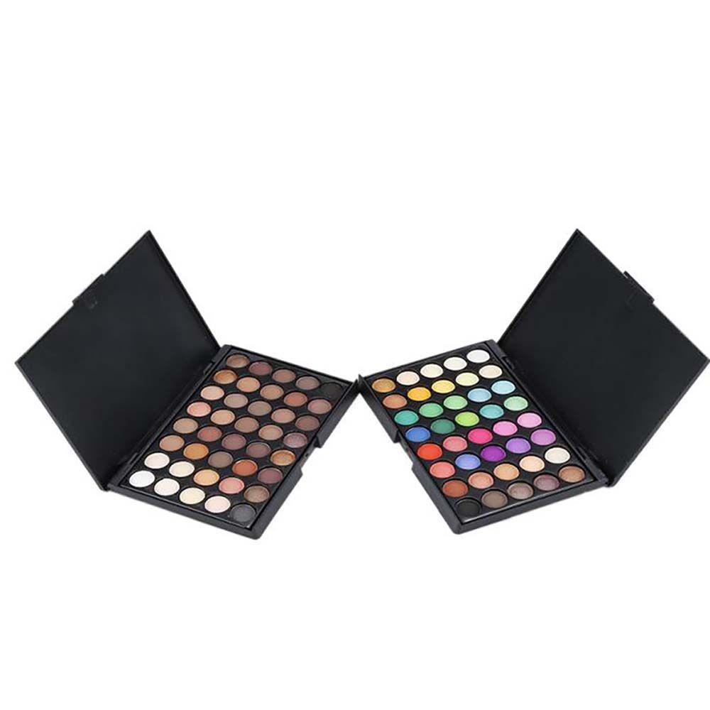 [Hàng mới về] Bảng phấn mắt 40 màu lì/nhũ kháng nước chống mồ hôi lâu trôi thời trang