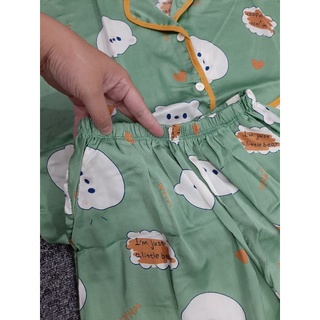 Bộ đồ Pijama lụa mango free size nhiều màu