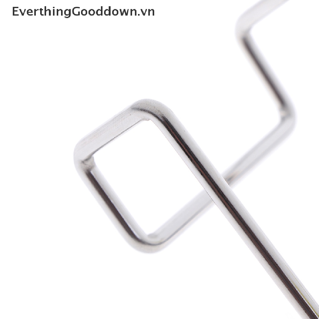 Everthinggooddown 1 Móc Treo Đồ Hình Chữ S Đôi Bằng Thép Không Gỉ Gắn Tường Nhà Bếp Nhà Tắm