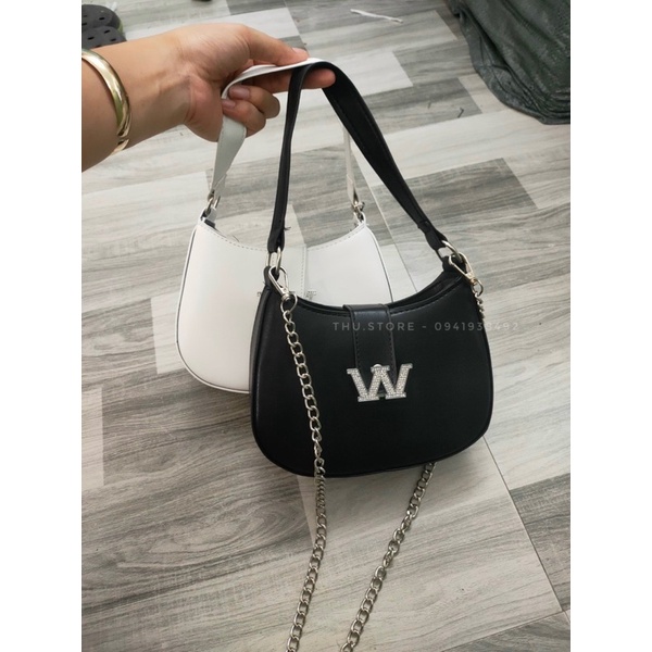 Túi Kẹp Nách W Đá, Túi Xách Nữ Alex