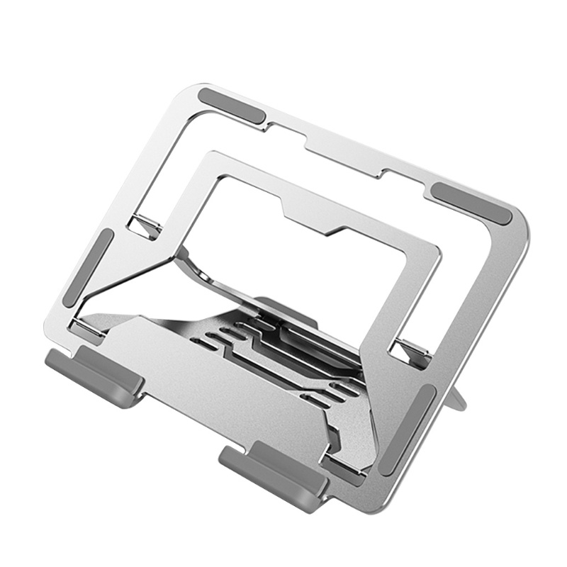 Giá Đỡ Laptop / Máy Tính Bảng Bằng Hợp Kim Nhôm Có Thể Gấp Gọn Tiện Dụng