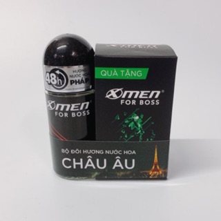LĂN KHỬ MÙI XMEN FOR BOSS INTENSE 50ML TẶNG 12 GÓI DẦU GỘI